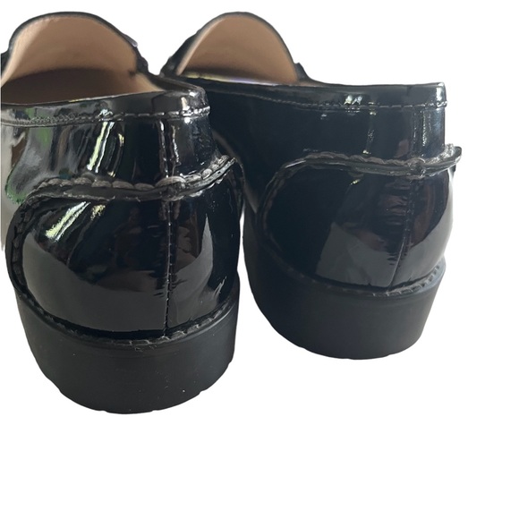 AK Anne Klein iflex NWOT Black Patent leather shoes size 10M - Picture 7 of 10